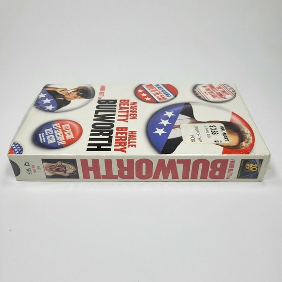 Bulworth (NEW SEALED VHS, 1998) Watermark Warren Beatty Halle Berry - Picture 3 of 8